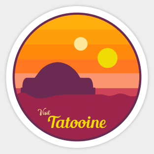 Visit Tatooine Sticker